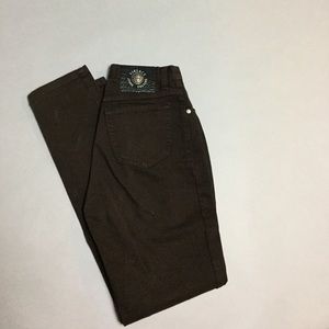 Versace, authentic brown jeans. Vintage.